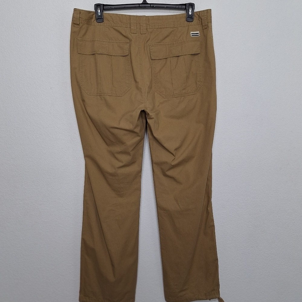 Sean John Men's Tan High Rise Gorpcore Grunge Drawstring Cargo Pants Size 36 - Picture 5 of 10